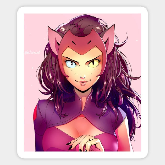 Catra Sticker by dat_cravat